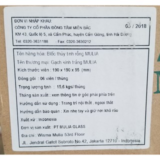 Gạch Kính Lấy Sáng