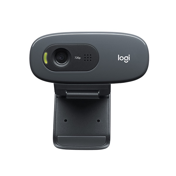 Webcam Logitech C270 720p có mic dùng cho livestream, dạy và học Online