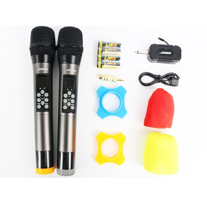 Micro Karaoke BOSS QM-71 cao cấp - Bộ 2 cái