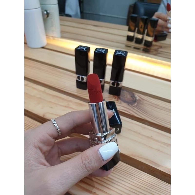 Son Dior Rouge Velvet mới năm 2020 - màu 637, 668, 720, 760, 840,860, 888, 909, 999 matte , 999 satin