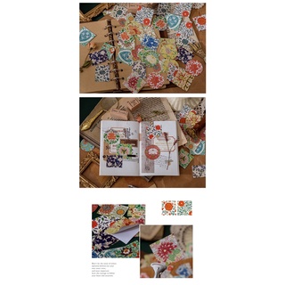 Bộ Sticker / Hình dán Hoa Cổ Điển (45 Hình)