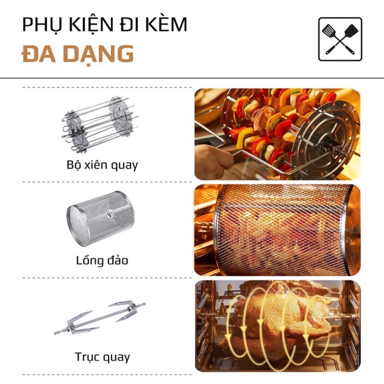 Nồi Chiên Không Dầu OLIVO AF15 15Lít - 16 Chức Năng Nướng - Thương Hiệu Mỹ - [BẢO HÀNH CHÍNH HÃNG]