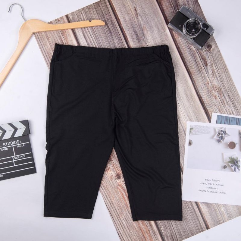 Quần bầu lửng trơn, có chun chỉnh bụng Thanh Clothing vải đẹp có giãn nhẹ | BigBuy360 - bigbuy360.vn