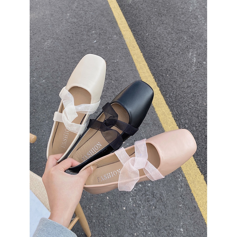 Giày búp bê quai nơ siêu nhẹ nhàng , xinh xắn🐳