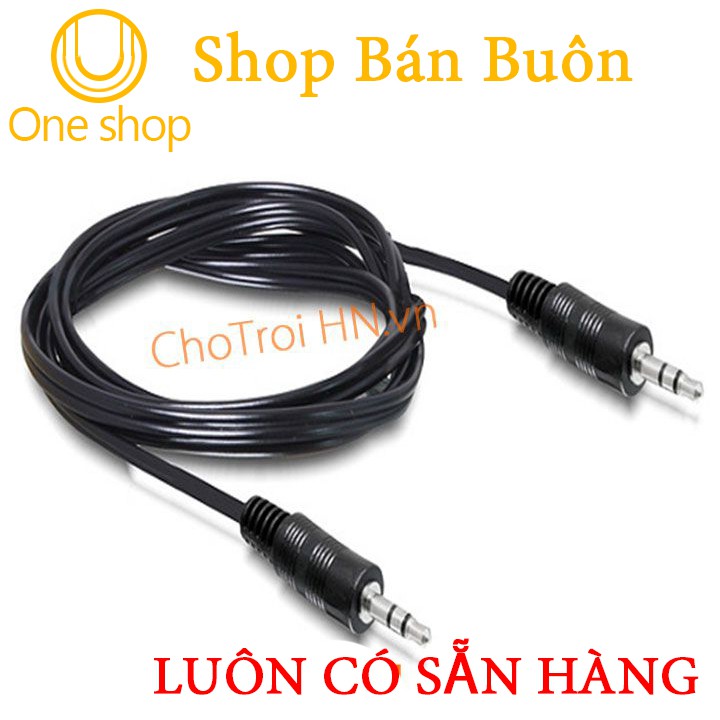 Dây Audio 3.5mm 2 Đầu Đực Dài 1,5m