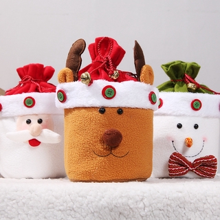 Túi kẹo giáng sinh Christmas Flannel Candy Bag