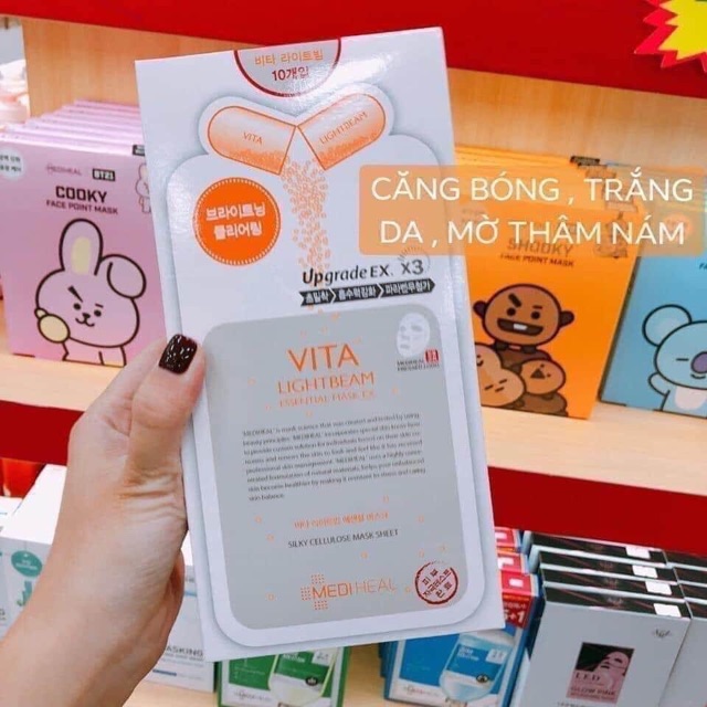 [Mới Date 2023] Mặt Nạ Mediheal Essential Mask hộp 10 miếng