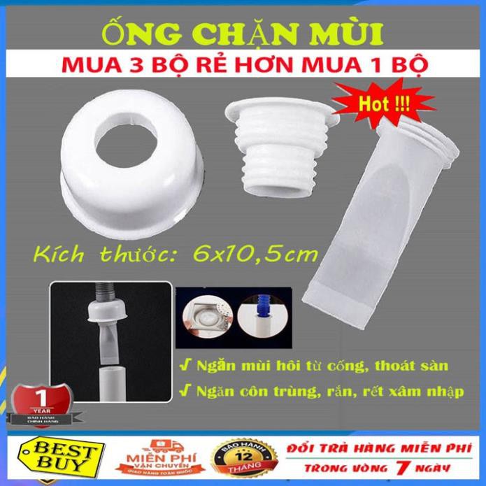 Ống chặn mùi hôi cống - Ống ngăn mùi hôi thoát sàn, hố ga, chống côn trùng xâm nhập