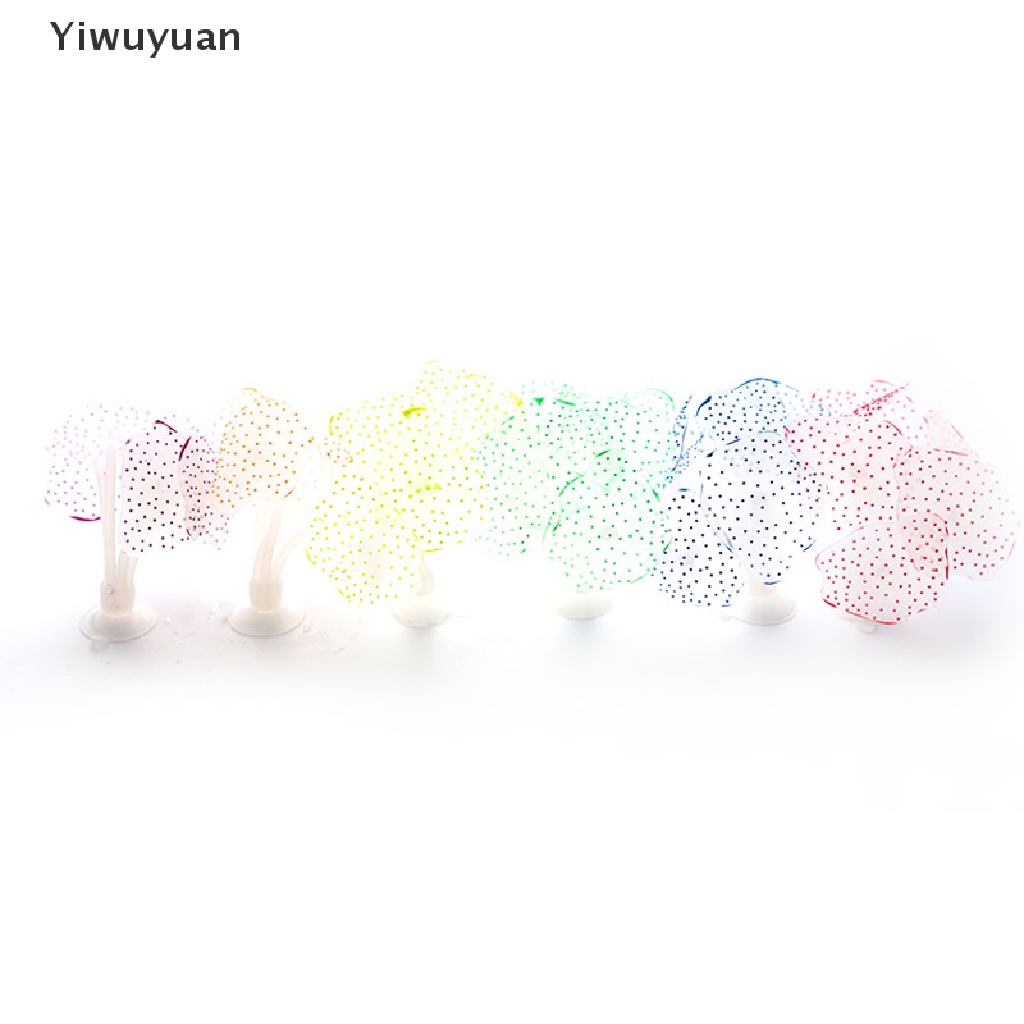 San Hô Silicone Phát Sáng Trang Trí Bể Cá