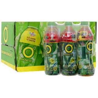 Lốc 6 chai trà xanh 0 độ