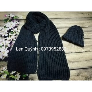 Khăn mũ đan tay - loại khăn to ngoại cỡ