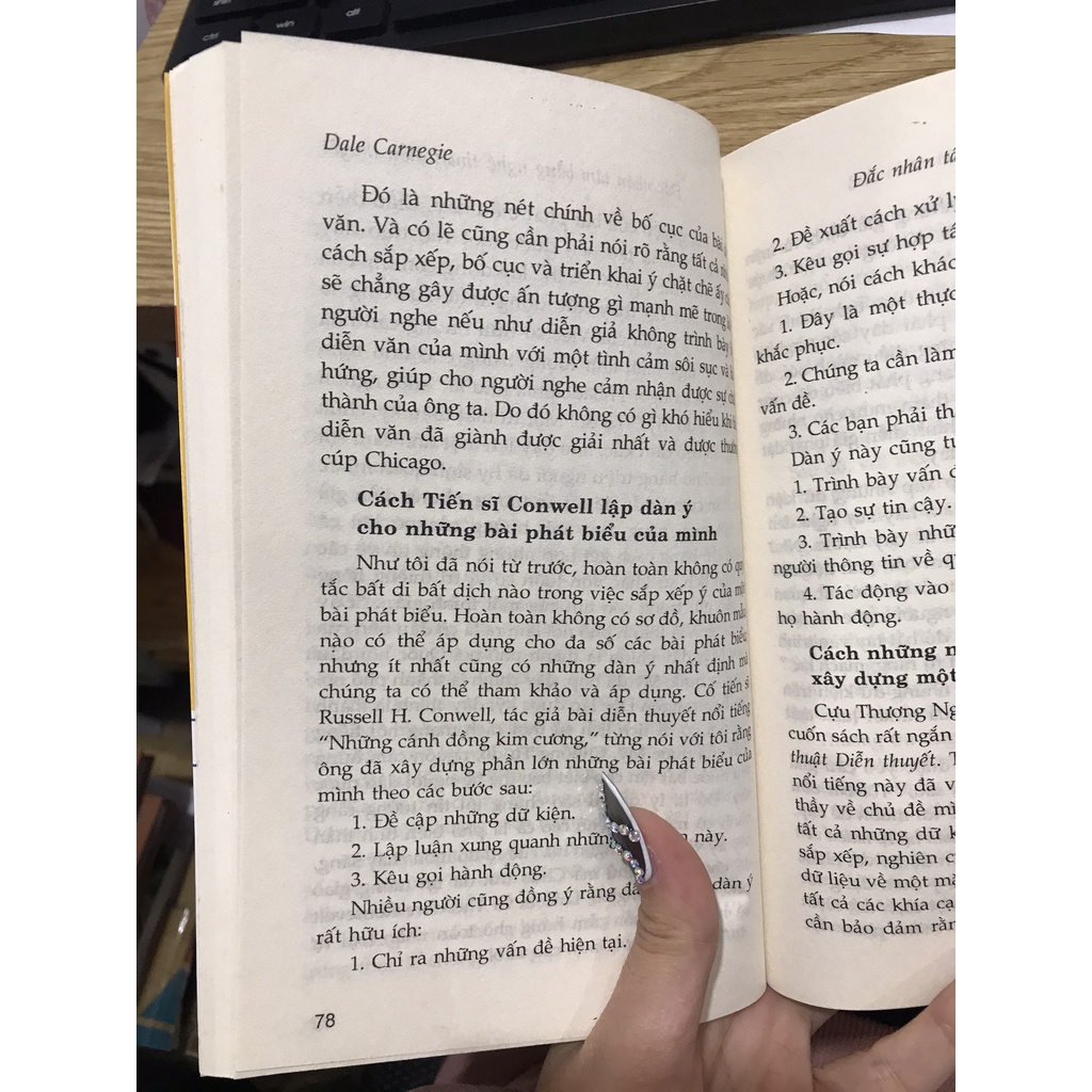 Sách -  Đắc Nhân Tâm Bằng Nghệ Thuật Diễn Thuyết ( Minh Lâm )