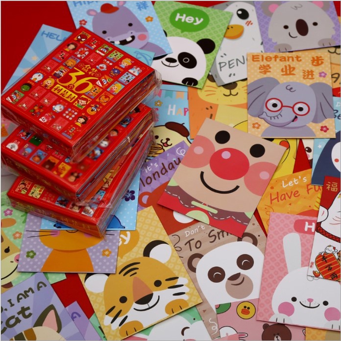 BAO LÌ XÌ HOẠT HÌNH DỄ THƯƠNG TẾT SIÊU HÓT BIBI 30