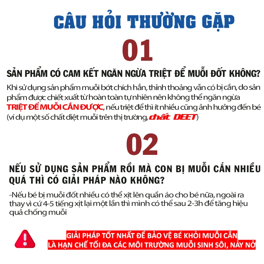 Xịt chống muỗi cho bé Vương Tràm Hương ngăn ngừa muỗi đốt đuổi muỗi hiệu quả (60ml)