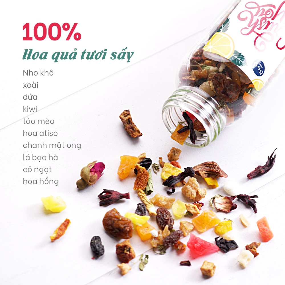 ( Freeship)  500G Trà Hoa Quả Crush On You - OGO Food