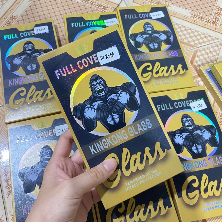 Kính cường lực KINGKONG GLASS chống nhìn trộm khung tự động dán cho iphone 7Plus/8plus/X/Xsmax...13pro/13promax - Meomeo