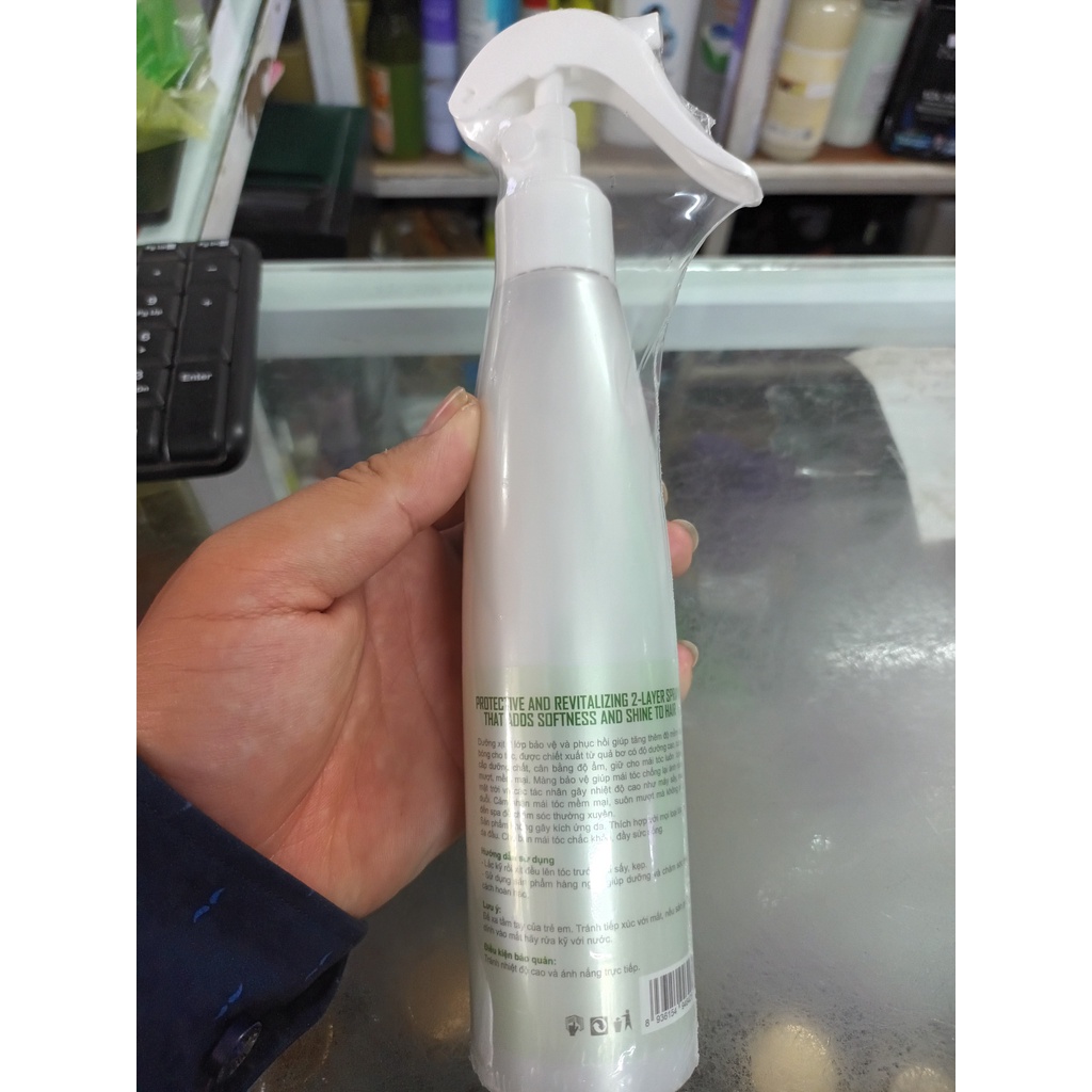 Xịt dưỡng tóc 2 lớp mềm mượt SMIG 200ml