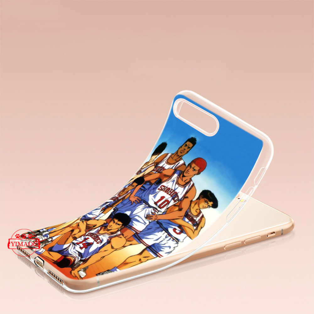 Huawei Y6 2018 Y6P Y7 2019 Y7A Y9 Prime 2019 Nova 2i 3i 5t TPU transparent Soft Case 52GBY sakuragi hanamichi slam dunk