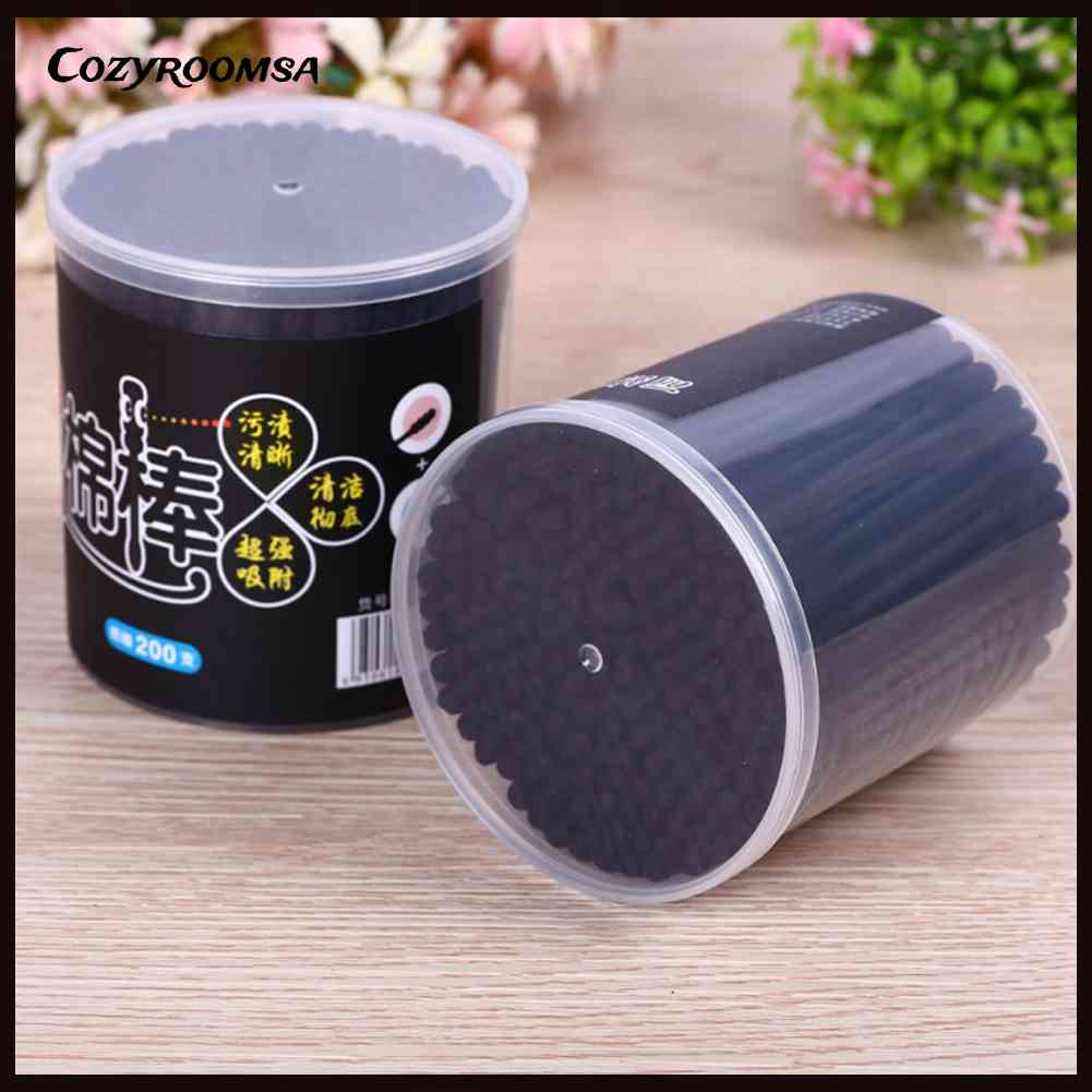 Tăm Bông Than Tre Hoạt Tính Dùng Một Lần Vệ Sinh Tai Mũi