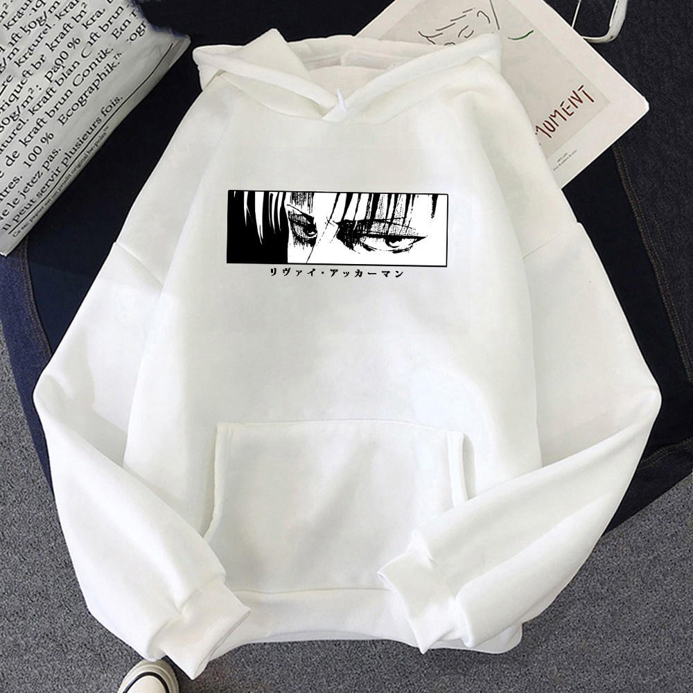 Áo Hoodie n Hình Levi Ackerman Phim Attack On Titan Size Anime độc đẹp