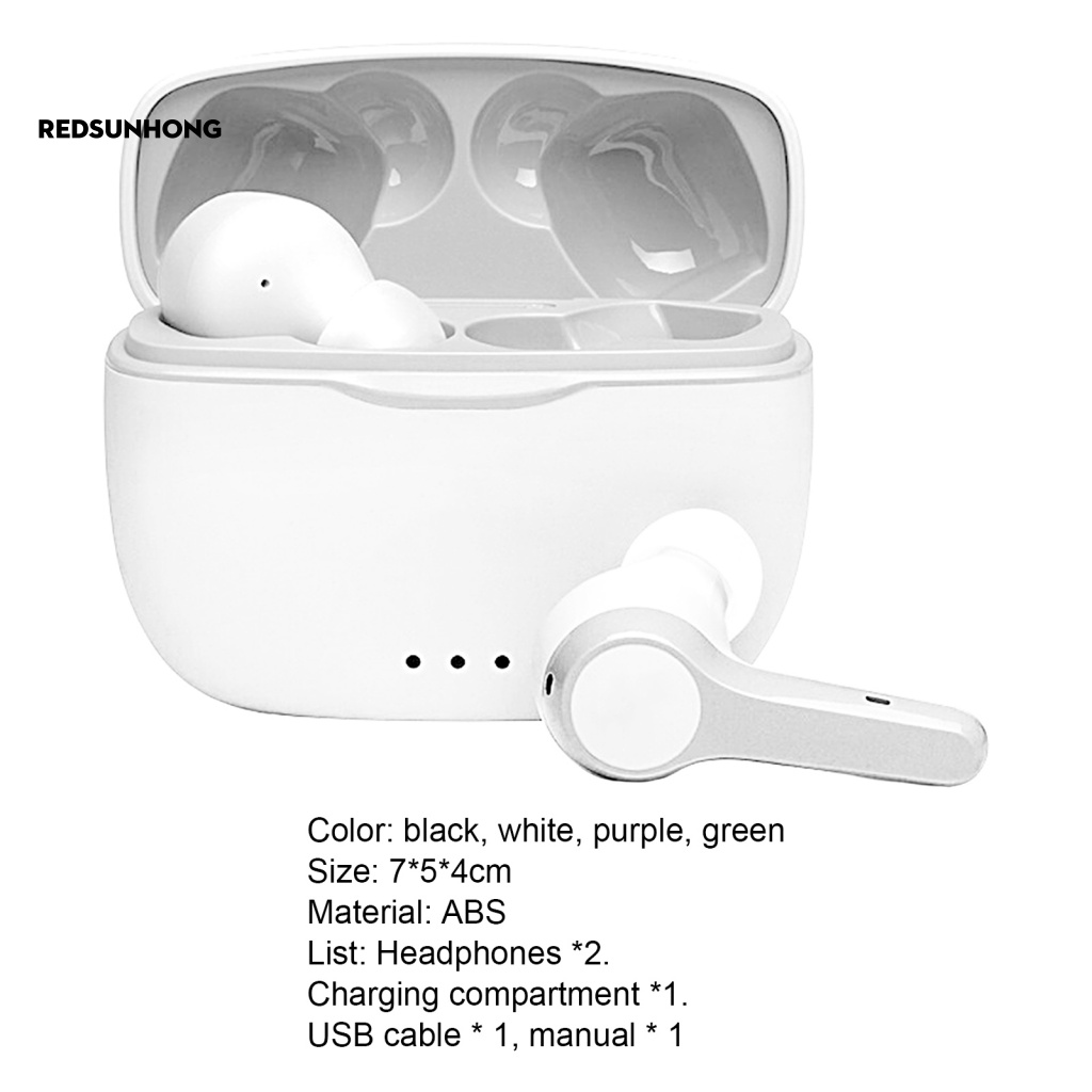 Tai Nghe Chơi Game Không Dây Bluetooth 5.0 Mini Cảm Ứng Âm Thanh Nổi Dùng Khi Chạy Bộ