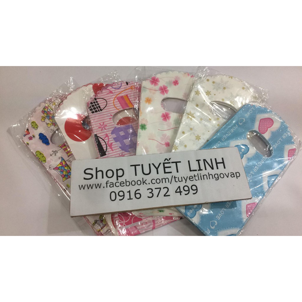 Túi xốp đựng son , lens , mỹ phẩm cute 20k/50cai