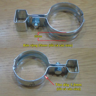 Cùm treo ống nước phi 60,90,114