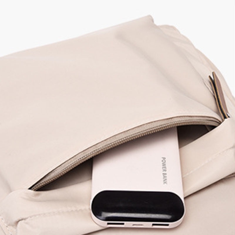 Ba lô du lịch nylon IELGY thiết kế đơn giản thời trang cho nữ