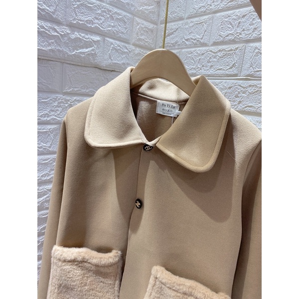 Áo Khoác Dạ Len Ép Túi Lông 2 Bên Dày Dặn Siêu Xinh Có Ảnh Thật Kèm Video | BigBuy360 - bigbuy360.vn