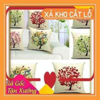 Octo.rb gối vuông sofa họa tiết cây