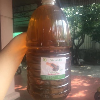 Dầu Mè Đen Nguyên Chất 100% Tự Ép Tại Nhà - Chai 2 lit