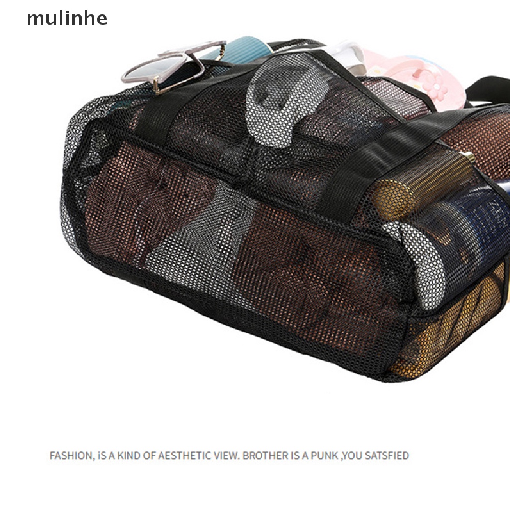 Túi Lưới Đựng Đồ Đi Biển Nhiều Ngăn Sức Chứa Lớn