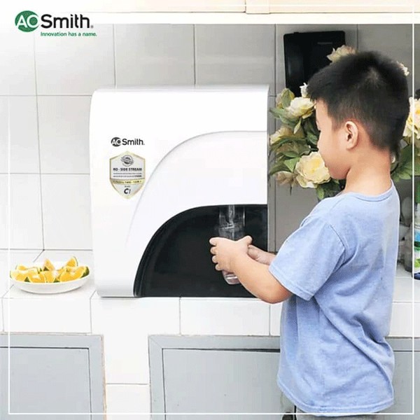 Máy lọc nước A. O. Smith C2 4 lõi [Hàng chính hãng, lắp đặt miễn phí trên toàn quốc]