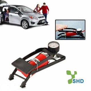 Bơm đạp chân mini dùng cho bể bơi ôto xe máy xe đạp