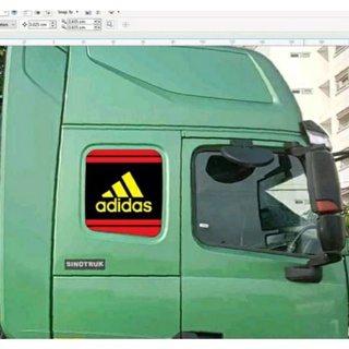 Bộ Tem decal dán ô cabin xe hổ vồ a7, hổ vồ 371-380 (sl 2 tem dán 2 bên)