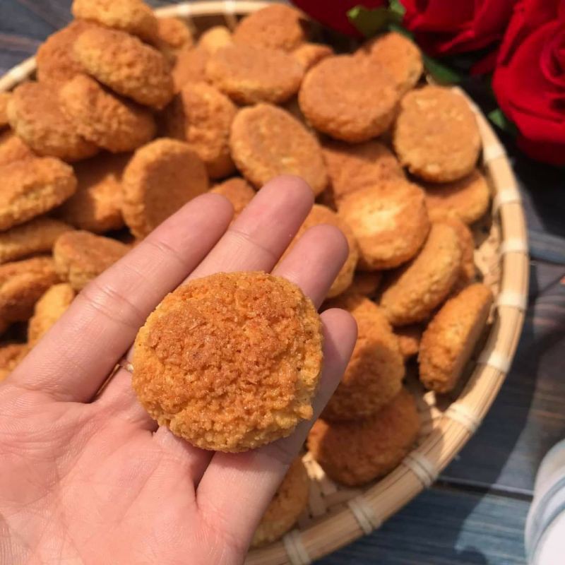 BÁNH BÔNG DỪA SỮA NƯỚNG GIÒN BẾN TRE