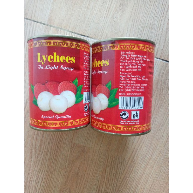 Vải Thiều Ngâm Nước Đường Ngọc Hà 565g | BigBuy360 - bigbuy360.vn