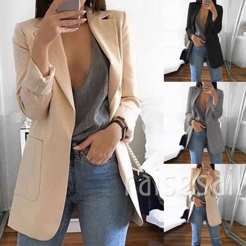 Áo Khoác Blazer Dáng Ôm Đơn Giản Thời Trang 2019 Cho Nữ | WebRaoVat - webraovat.net.vn