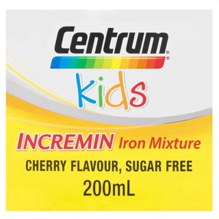 [Hàng chính hãng] Siro Centrum Kids Incremin Iron Mixture Của Úc 200ml