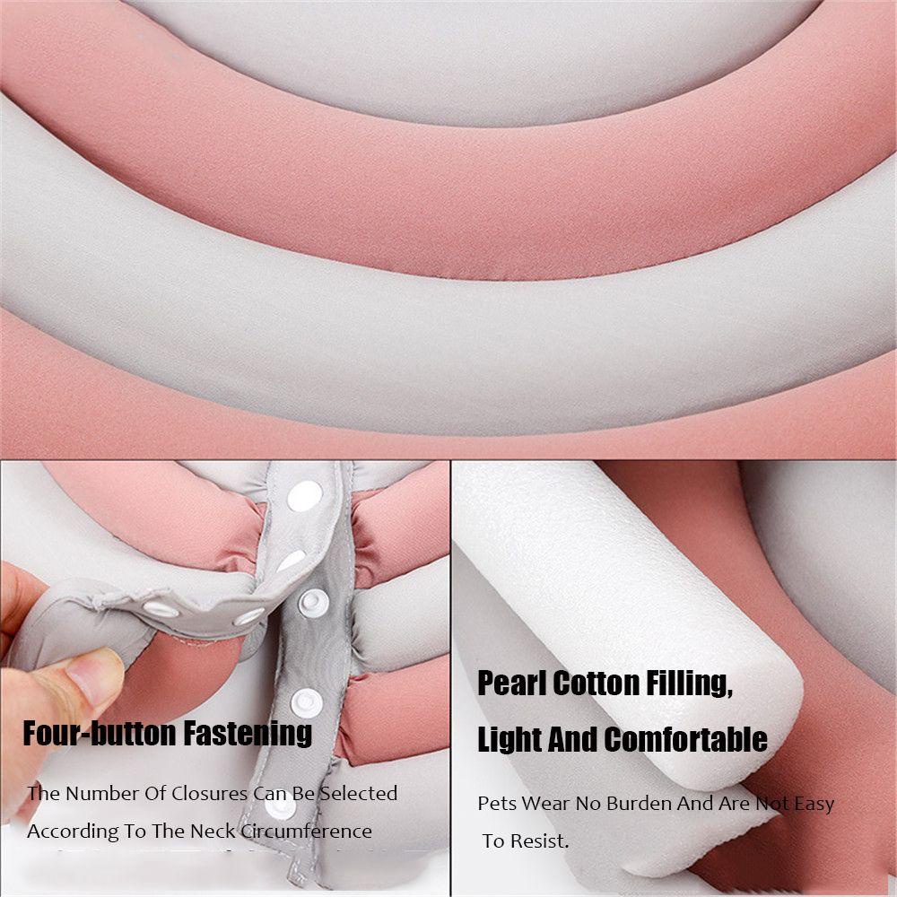 Vòng Cổ Che Cổ Bảo Vệ Chống Cắn Có Thể Điều Chỉnh Dành Cho Thú Cưng