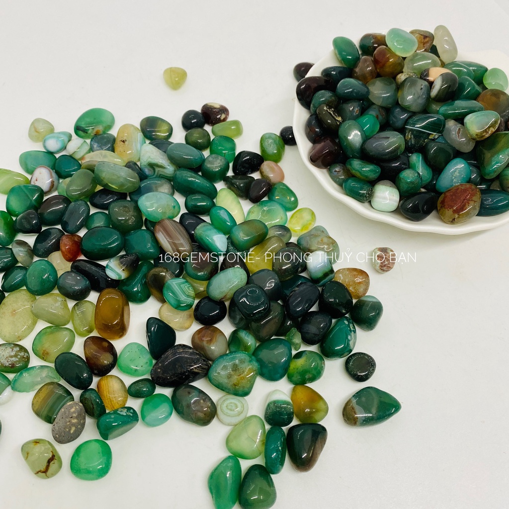 [ Nhiều Màu ] Sỏi Vụn Mã Não Trang Trí, Đá Vụn Mã Não Phong Thuỷ