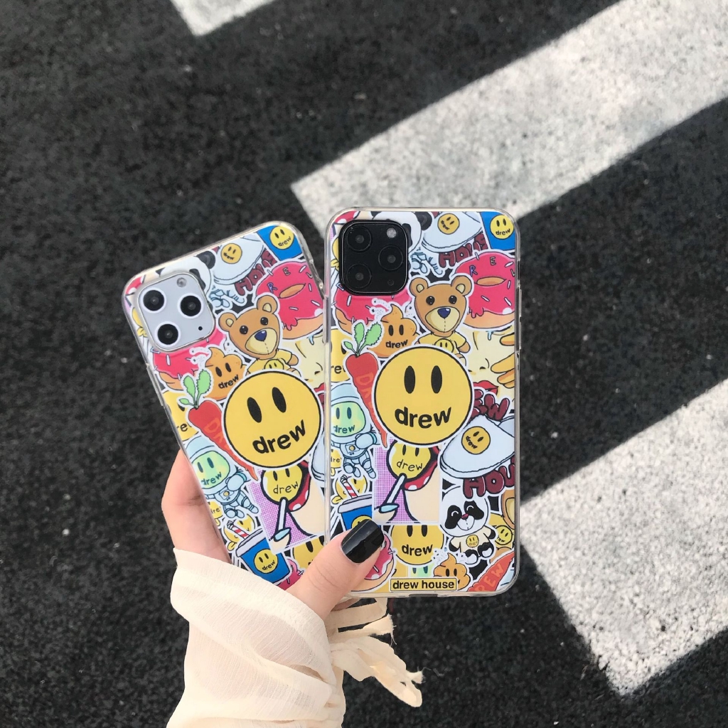 Ốp điện thoại trong trang trí họa tiết mặt cười đẹp mắt cho Apple iPhone11 Pro 6/6s 7/8plus X/XS XR XSMAX | BigBuy360 - bigbuy360.vn