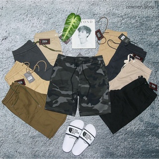 Quần Short Nam Kaki Lưng Thun Xuất Hàn