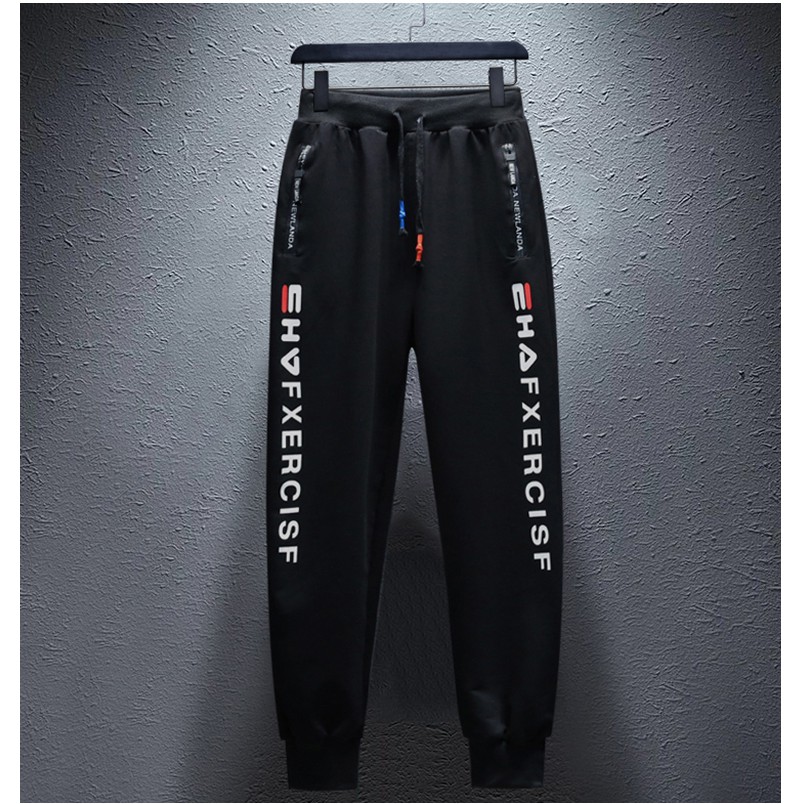 Bộ Đồ Nỉ Nam Áo Hoodies Phối Chữ Kết Hợp Quần Jogger Trẻ Trung SET NAM 9000076
