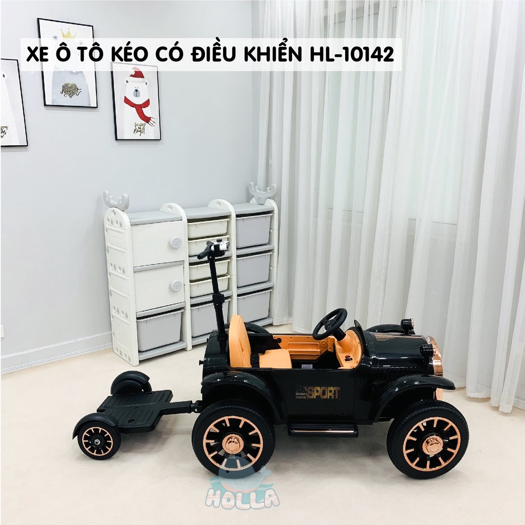 Xe ô tô kéo có điều khiển cho bé Rolls Royce HOLLA HL-10142 vận động ngoài trời - BH 1 năm | Xe ô tô điện trẻ em