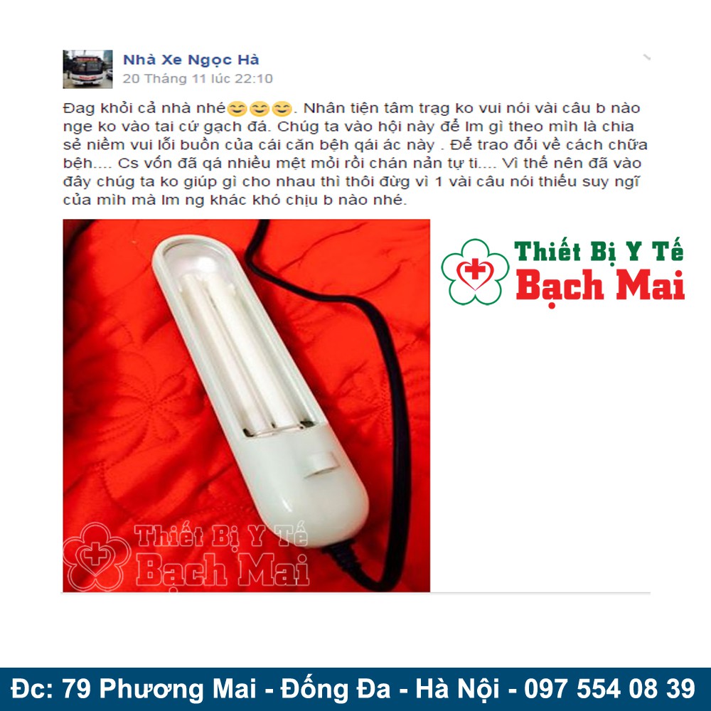 [Mã 159FMCGSALE giảm 8% đơn 500K] Đèn Philips UVB 311nm Chữa Bạch Biến - Vảy Nến - Viêm Da Cơ Địa