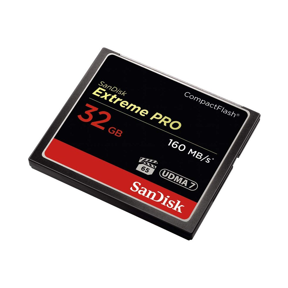 Thẻ Nhớ CompactFlash (CF) SanDisk Extreme Pro 32GB 1067X SDCFXPS032GX46