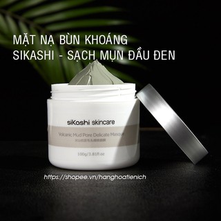 Mặt nạ bùn khoáng Nguyên Chất, mặt nạ bùn non làm Sạch Mụn Đầu Đen - Hàng nội địa HongKong