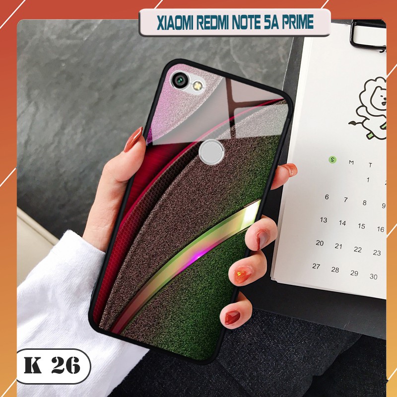 Ốp lưng kính 3D cao cấp Xiaomi Redmi Note 5A Prime