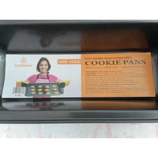 Khay nướng bánh chống dính CARLMANN Cookie pans